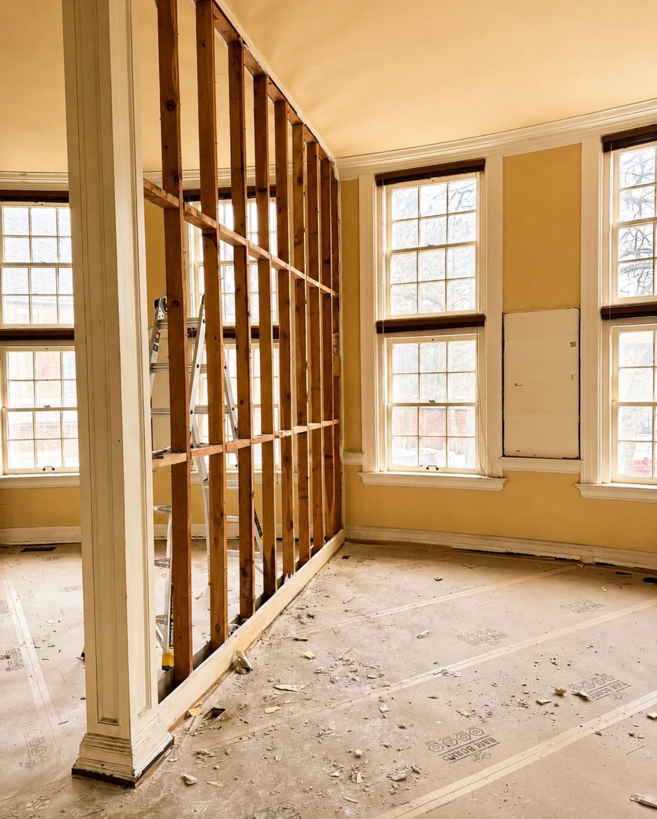 The Library Historic Hotel restoration — build photograph 2