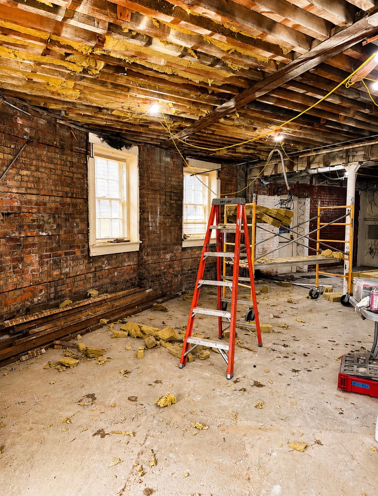 The Library Historic Hotel restoration — build photograph 4