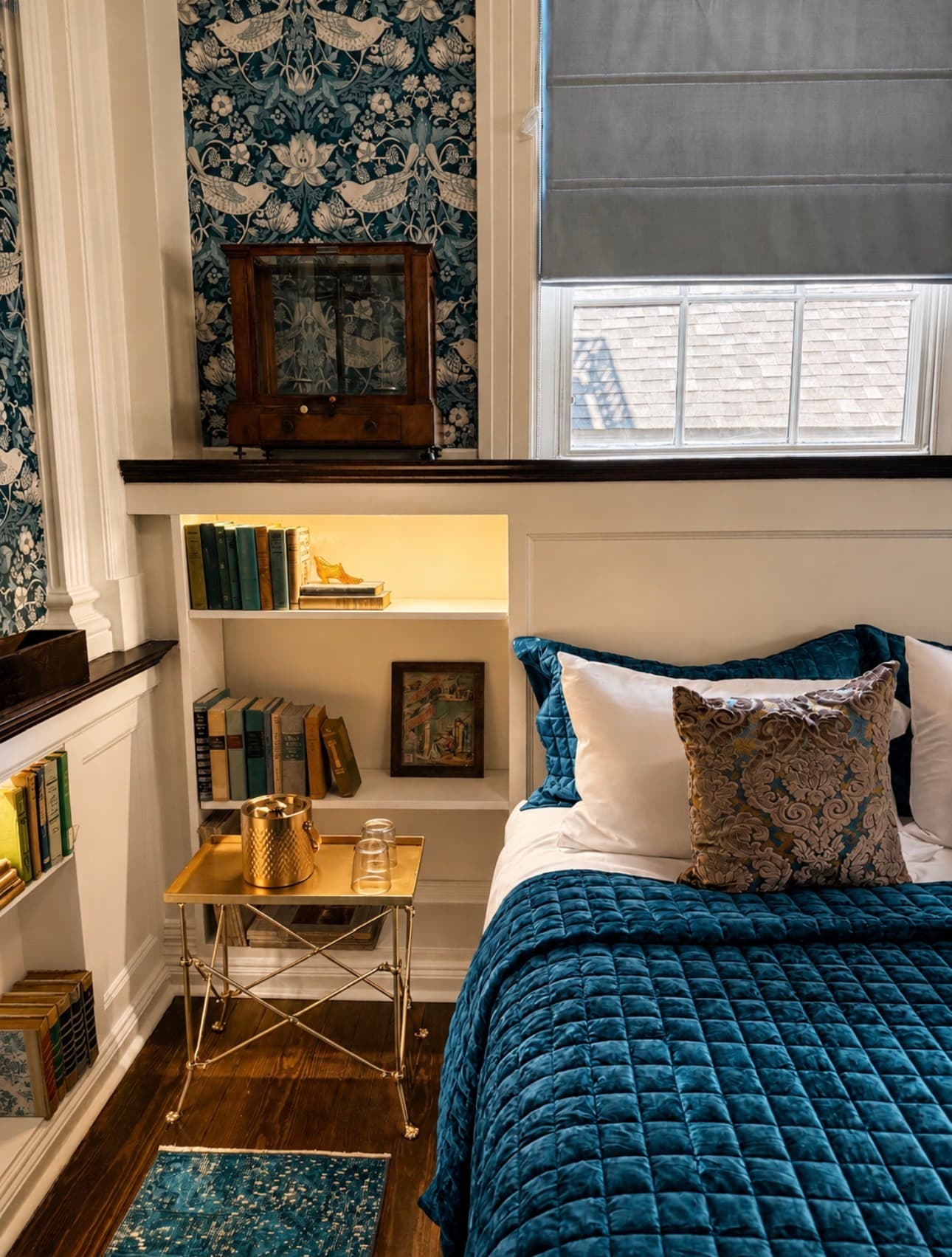 The Children's Room seating and interior view
