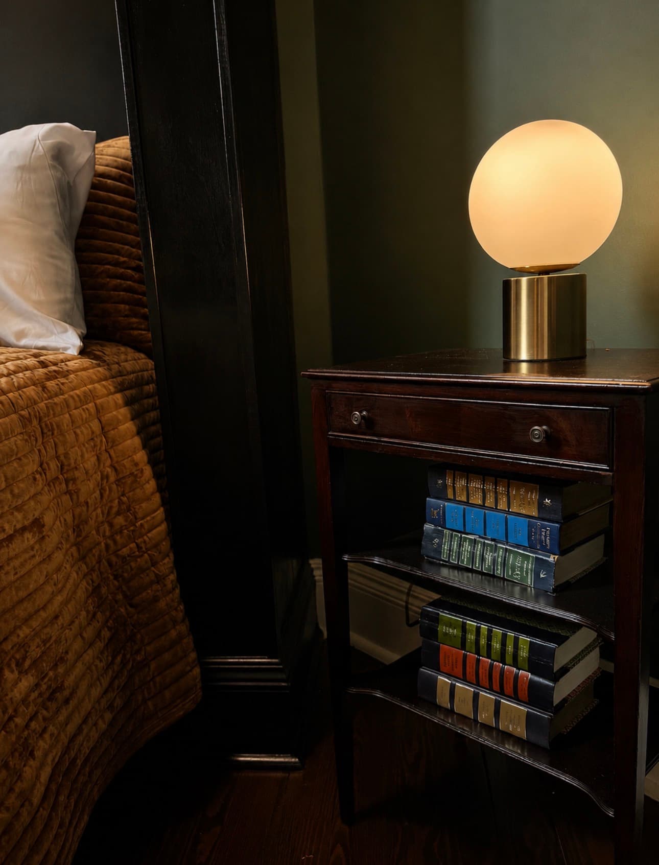 The Librarian's Room curated antique decor detail